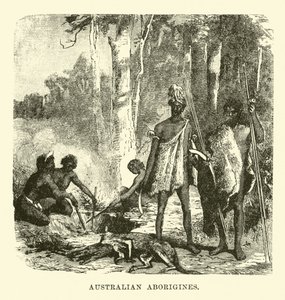 australske aboriginer av English School