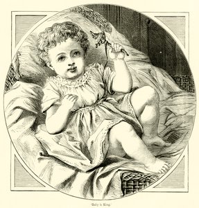 Baby is King (gravering) av English School