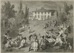 Bagnigge Wells House and Tea Gardens av English School
