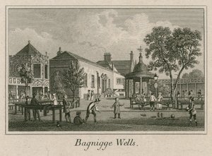 Bagnigge Wells, London av English School