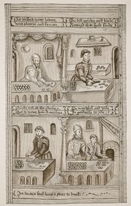 Bakers of York, 1595-1596 (sepia-bilde) av English School