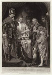 Baliol overga sin krone til Edward I av English School