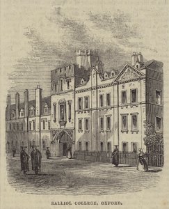Balliol College, Oxford (gravering) av English School