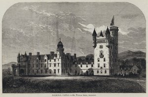 Balmoral Castle (gravering) av English School