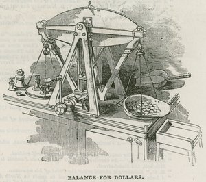 Bank of England, Bullion Office og Gold Weighing Room av English School