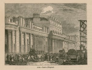Bank of England, Sir John Soanes South Front, 1823 av English School