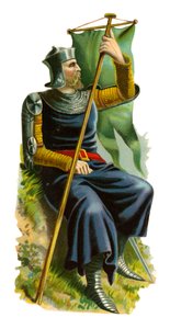 Bannerbærer av kong Edward I, 1274-1307 av English School