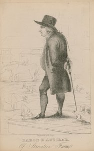 Baron D#39;Aguilar, fra Starvation Farm (gravering) av English School