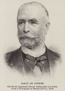 Baron de Courcel (gravering) av English School