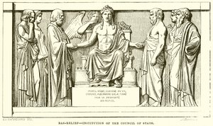 Bas-Relief--institusjon for statsrådet av English School