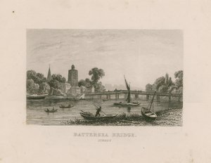 Battersea Bridge, Surrey av English School