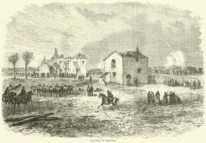 Battery of Marines, desember 1870 av English School