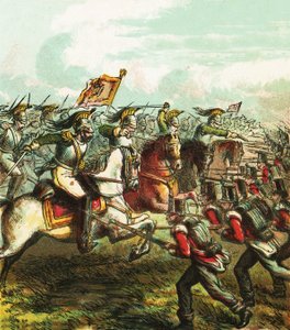 Slaget ved Waterloo av English School
