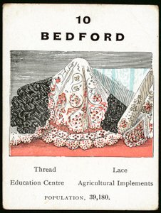 Bedford (farge litho) av English School