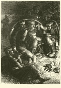 Før Metz, oktober 1870 av English School