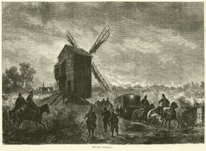 Før Orleans, november 1870 av English School
