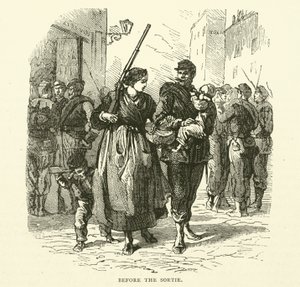 Før sortien, januar 1871 av English School