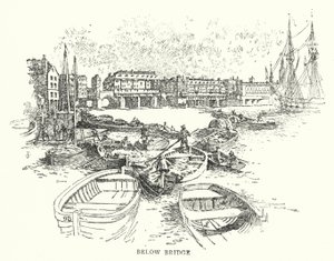 Under broen (gravering) av English School
