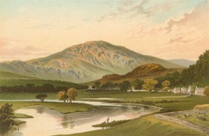 Ben Ledi fra Callander Bridge av English School