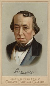 Benjamin Disraeli av English School