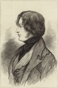 Benjamin Disraeli i 1837 av English School
