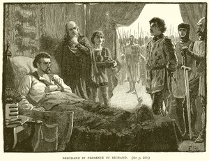 Bertrand i nærvær av Richard av English School