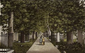 Birmingham: Harborne Avenue (farge litho) av English School
