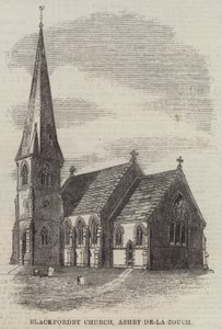 Blackfordby Church, Ashby-de-la-Zouch (gravering) av English School