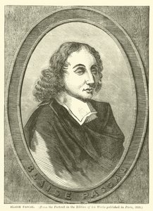 Blaise Pascal (gravering) av English School