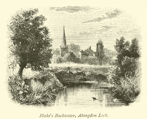 Blakes Backwater, Abingdon Lock av English School