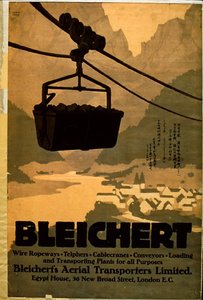 Bleichert Engineering-plakat