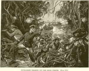Bluejackets rydder ut Kongo-piratene av English School