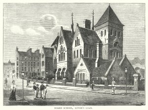 Board School, Lover's Loan (gravering) av English School