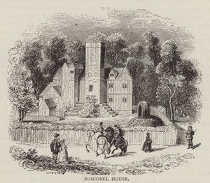Boscobel House (gravering) av English School