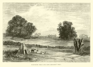 Bosworth Field og King Richards Well av English School