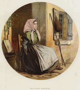 Boulogne-fiskejente (chromolitho) av English School