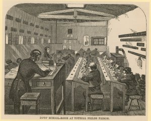 Gutteskolerom i Tothill Fields Prison av English School