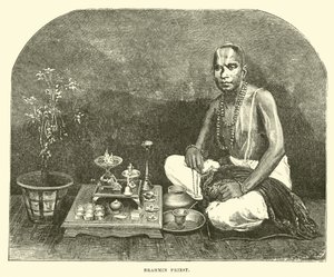 Brahmin prest av English School