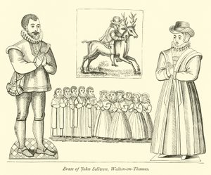 Messing av John Sellwyn, Walton-on-Thames av English School