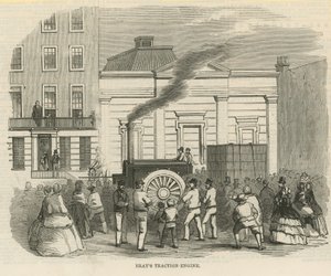 Brays Traction Engine av English School