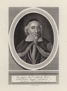 Brian Duppa, biskop av Winchester (gravering) av English School