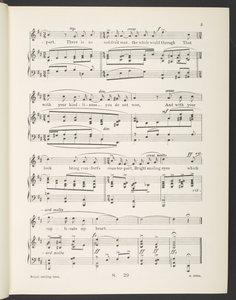 «Lyse smilende øyne. Rondeau (Sang) Ordene fra franskmennene til Christine de Pisan av Gilbert Pass