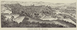 Bristol fra Brandon Hill av English School