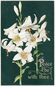 Britische Osterkarte