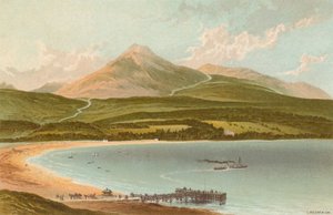 Brodick Bay og Goatfell av English School