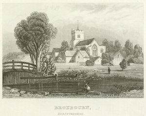Broxbourne, Hertfordshire (gravering) av English School