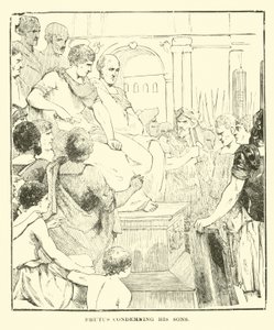 Brutus fordømmer sønnene sine av English School