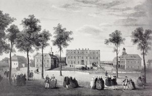 Buckingham House, 1750 av English School
