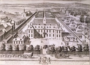 Burlington House i Piccadilly, 1700-tallet av English School