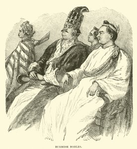 Burmesische Adlige von English School